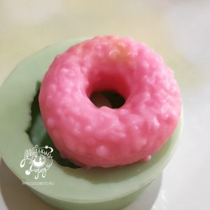 форма для мыла пончик